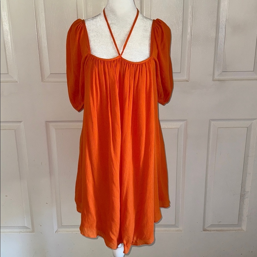 Revolve Anna Nata Makayla Dress In Desert Orange - Picture 3 of 8